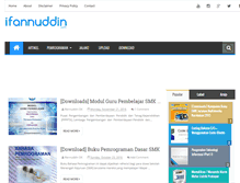 Tablet Screenshot of ifannuddin.com